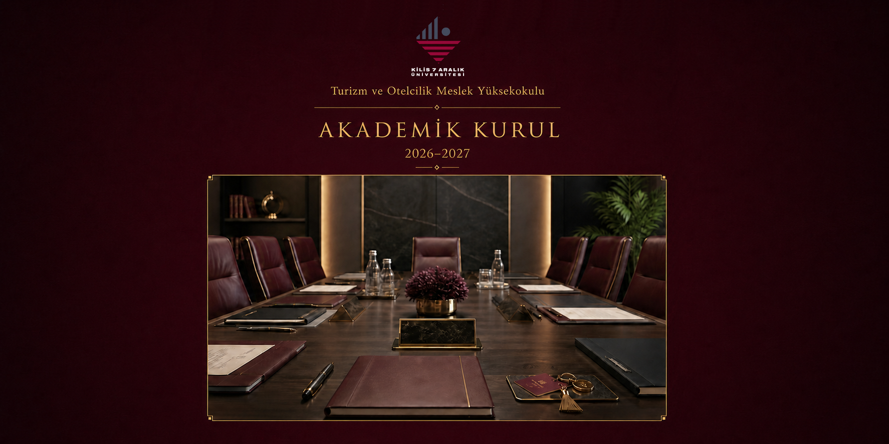 2026-2027 Eğitim Öğretim Yılı Akademik Kurul Toplantısı Gerçekleştirildi